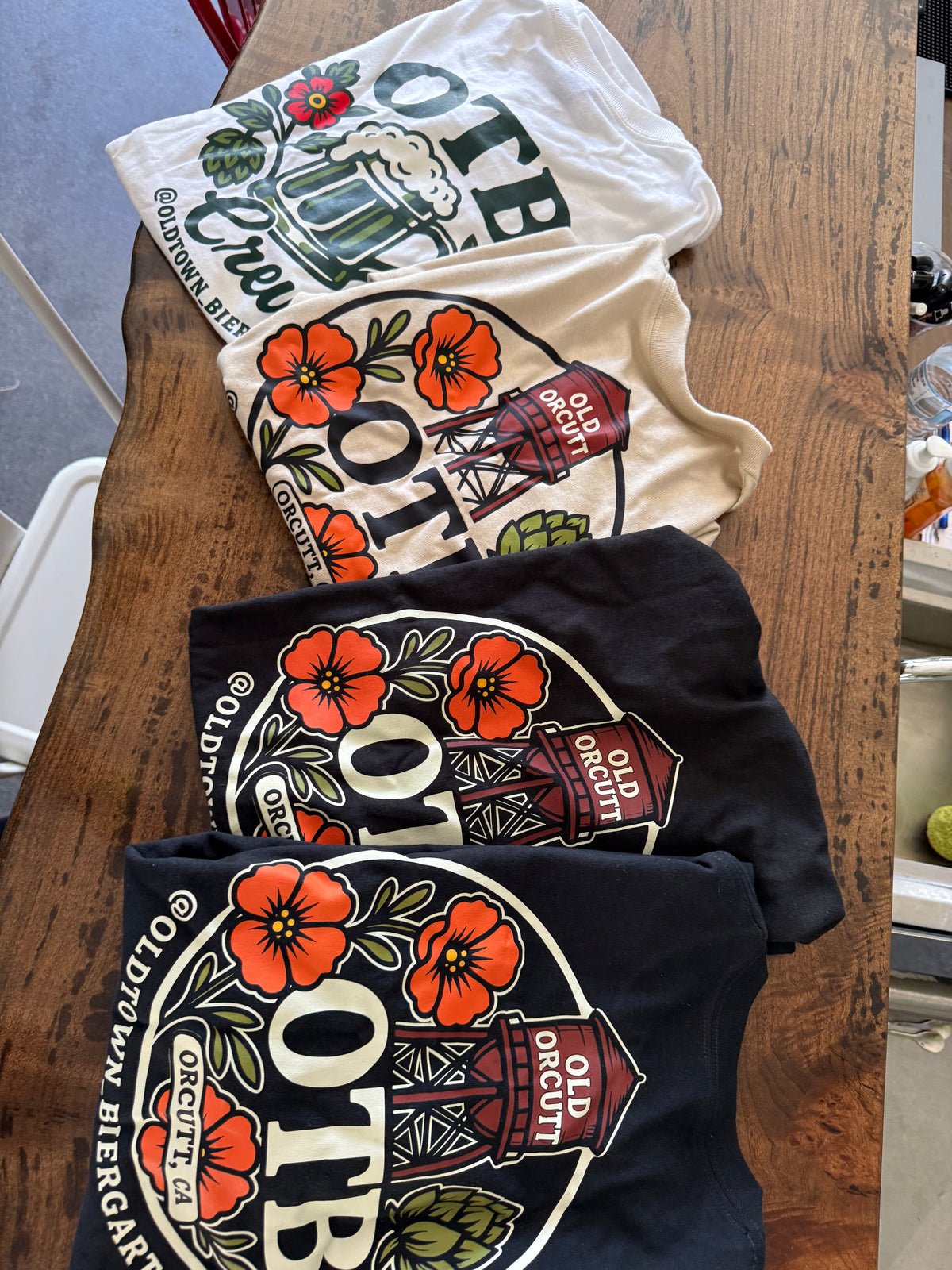 Old Town Biergarten Unisex Hoodie Black-preorder ends 10/31