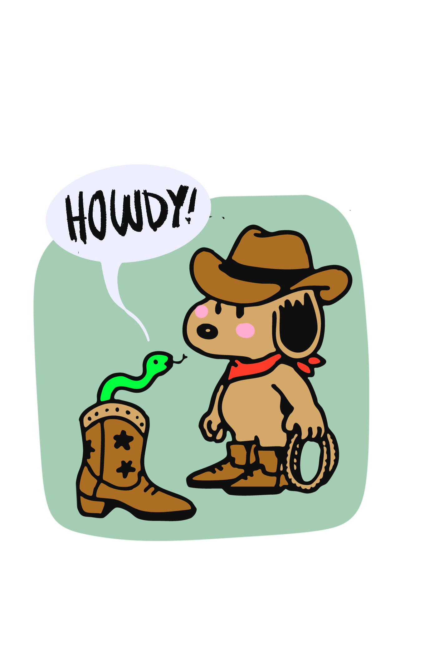 Howdy Snoopy