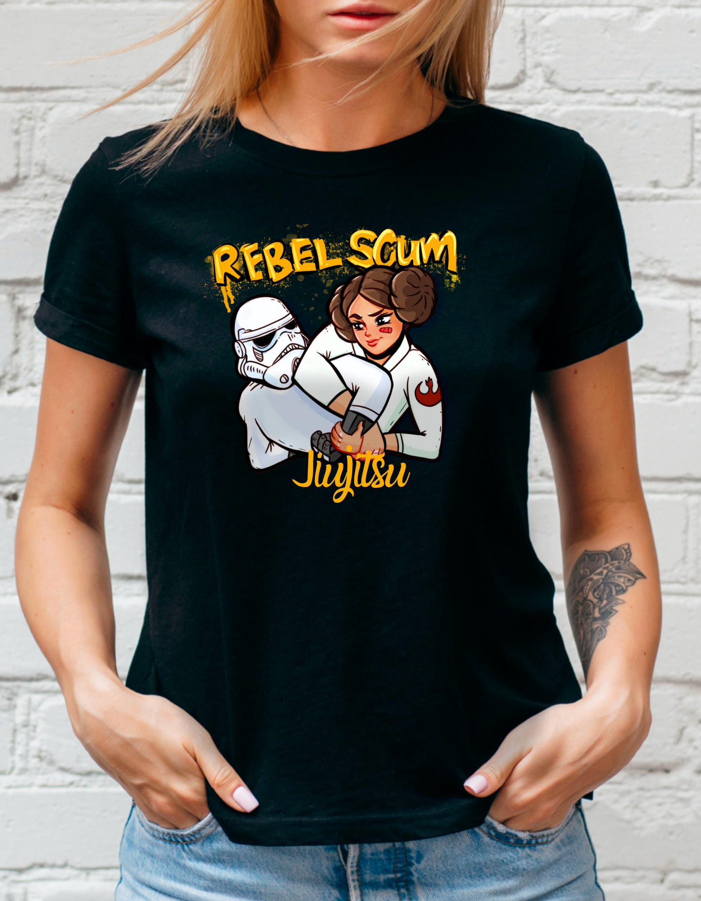 Rebel Scum Cotton T-Shirt