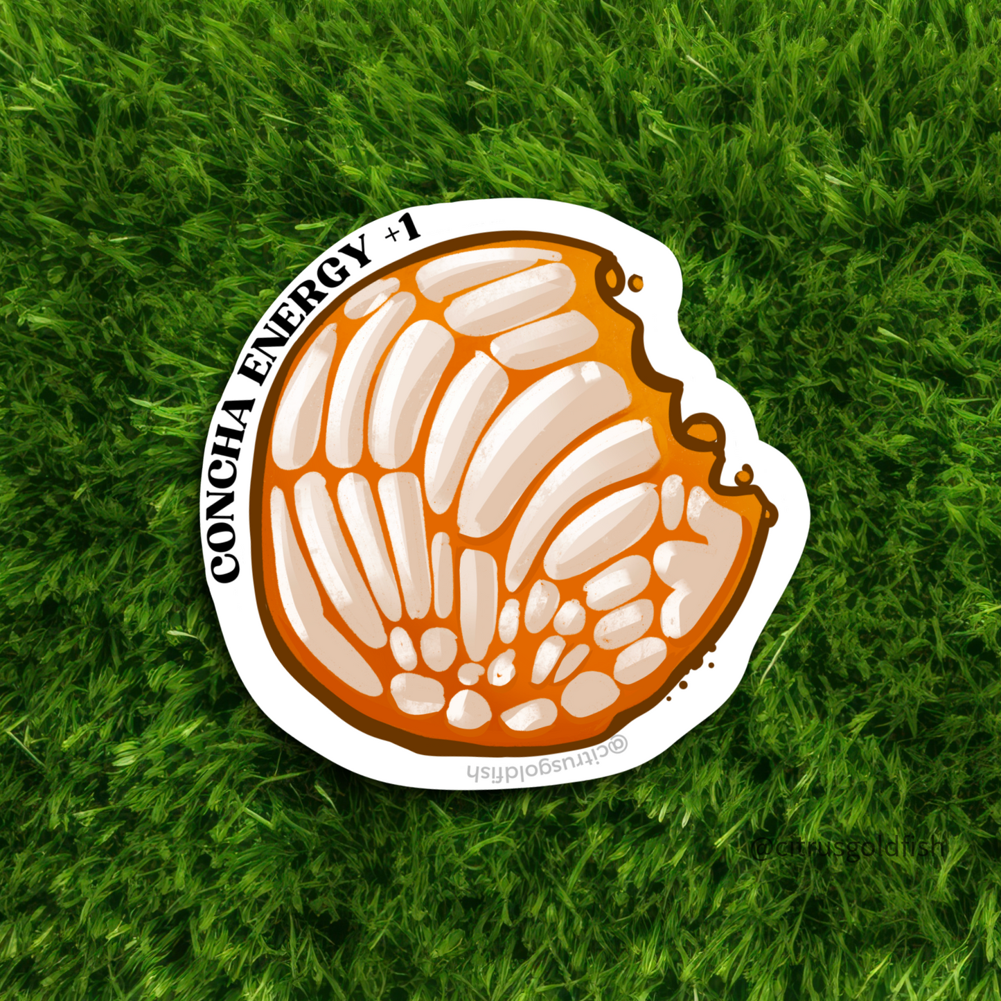 Concha Energy +1 - 3" vinyl Sticker