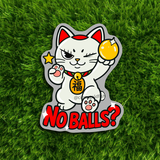 Turbo Granny No balls Vinyl sticker 3"