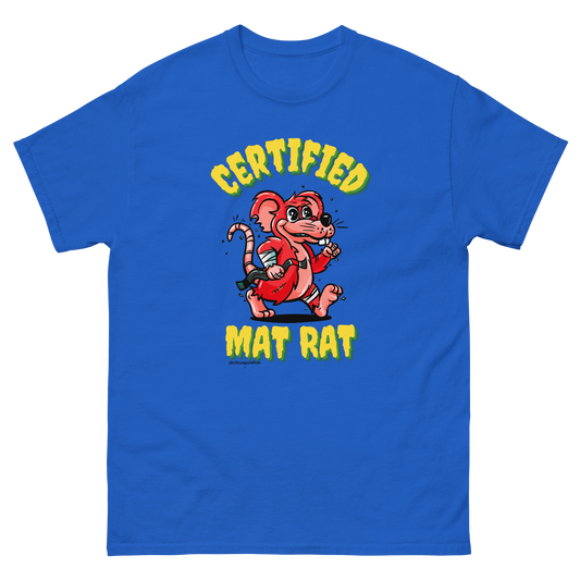 CERTIFIED MAT RAT Jiu-Jitsu classic tee